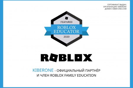 Roblox - Школа цифровых искусств для детей от 8 до 14 лет